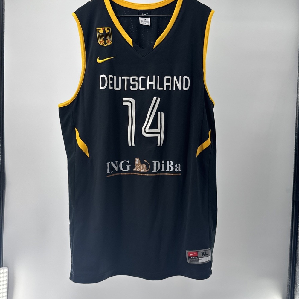 Nike Team FIBA Dirk Nowitzki Deutschland Global Jersey XL #14